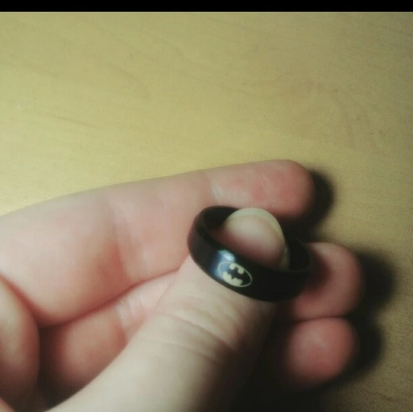 NWT Stainless Steel Batman Ring Size 11 - Picture 4 of 7
